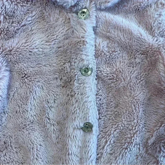 Edgehill Collection Girls pink fur coat size 2/3 - Picture 2 of 7